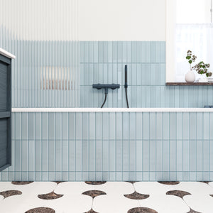 Arch Shower Bathtub Deep Blue 150cc