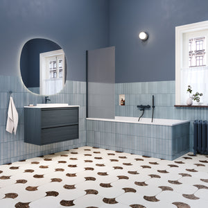 Combine Tile Vertical Blue