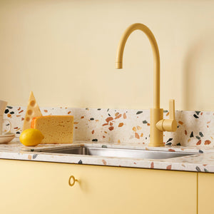 Arch Kitchen Tap Yellow