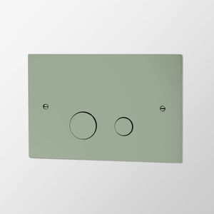 Flush Button Green