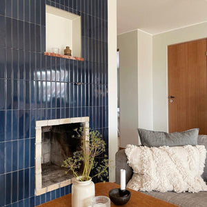 Combine Tile Vertical Deep Blue