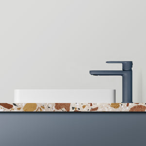 Arch Bathroom Tap Blue