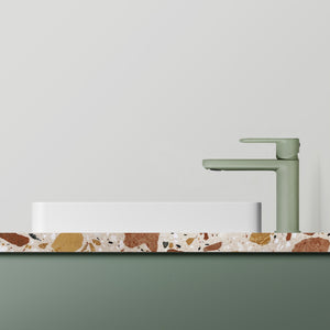 Arch Bathroom Tap Green