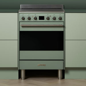 Stove Smeg SPSK60IPS Green