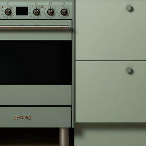 Stove Smeg SPSK60IPS Green