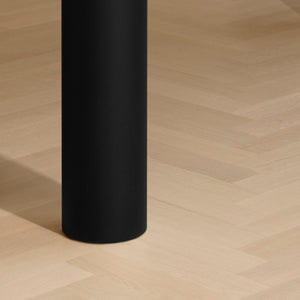 Elephant Table Peach Ash Veneer