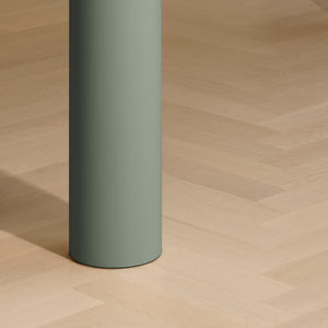 Elephant Table Peach Ash Veneer