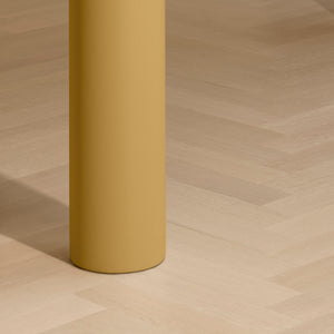 Elephant Table Peach Ash Veneer