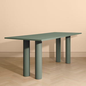 Elephant Table Green Ash Veneer