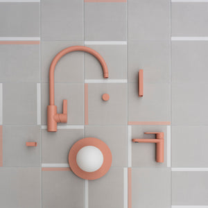 Combine Floor Tile Peach