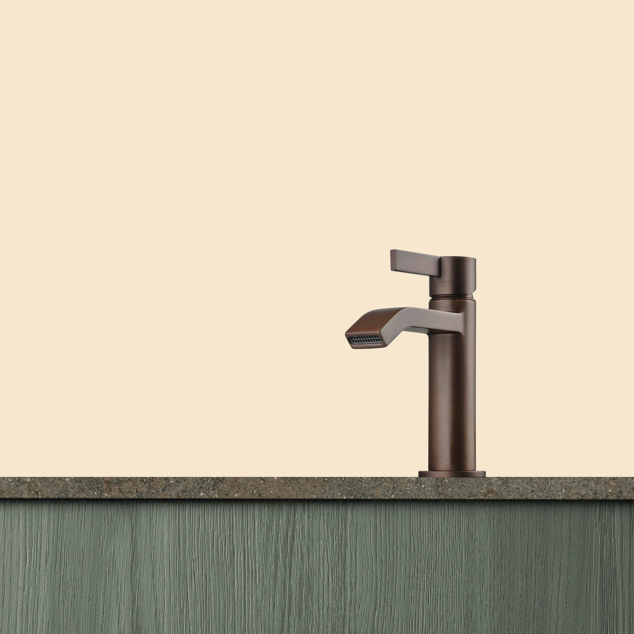 Arch Bathroom Tap 02 Bronze