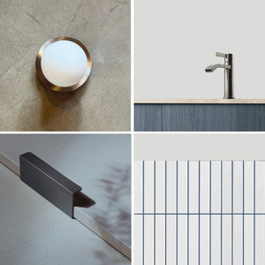 Arch Bathroom Tap 02 Brushed Nickel