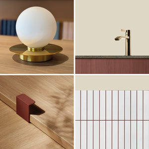 Arch Bathroom Tap 02 Brass