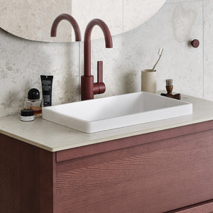 Arch Bathroom Tap 03 Reddish Brown