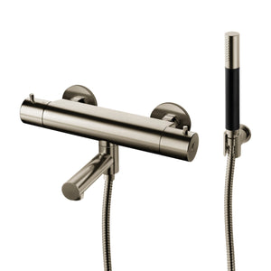 Arch Shower Bathtub Brushed Nickel 150cc