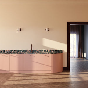 Arch Kitchen Tap 02 Reddish Brown