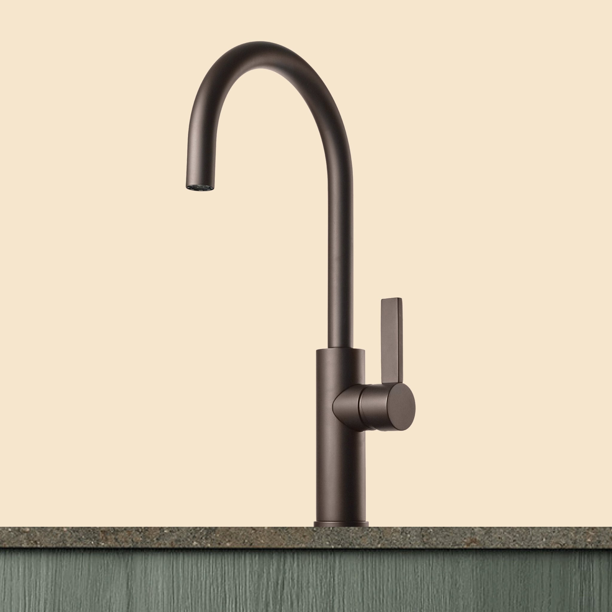 Arch Kitchen Tap 02 Bronze