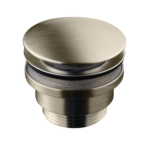 Bathroom Pop Up Waste Brushed Nickel