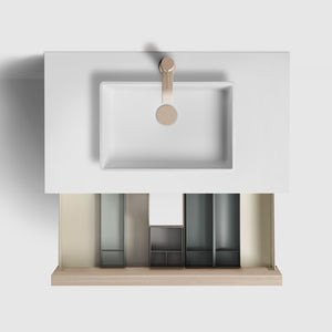 Bathroom Pop Up Waste Greige