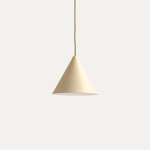 Cone pendant 180 Creme