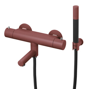 Arch Shower Bathtub Reddish Brown 150cc