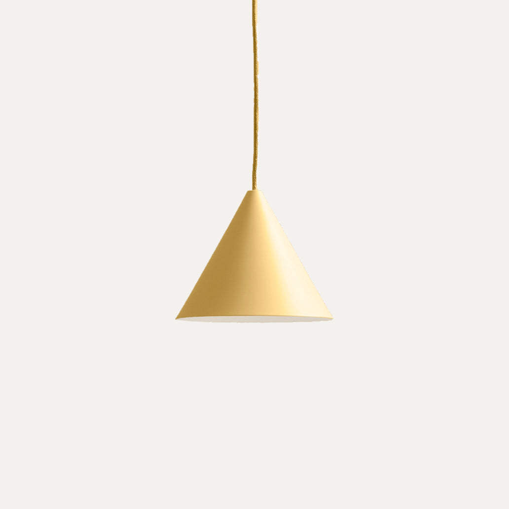 Cone pendant 180 Yellow