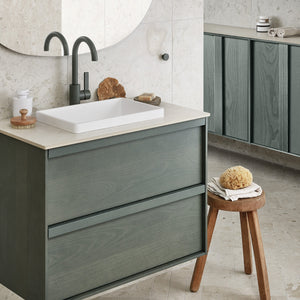 Knob Circular Ash Green