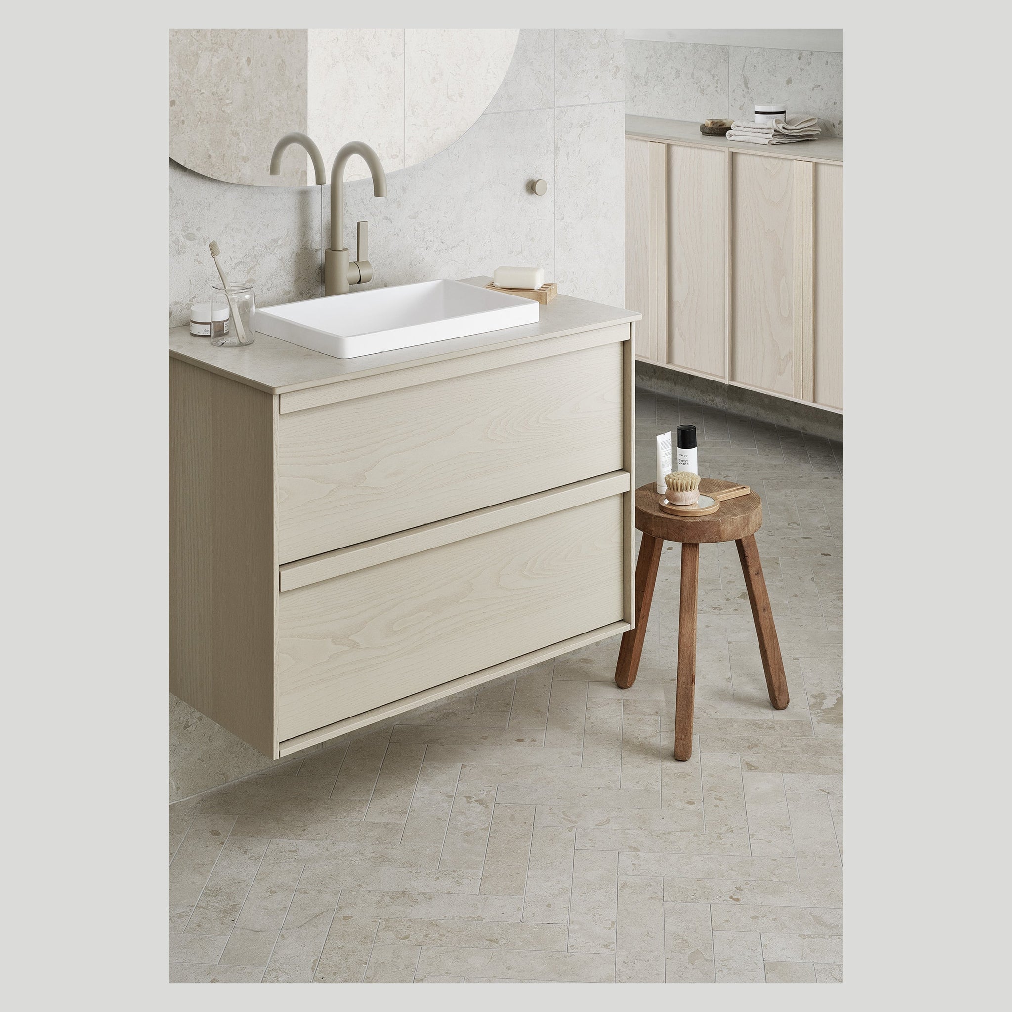 Bathroom Vanity H2 Greige