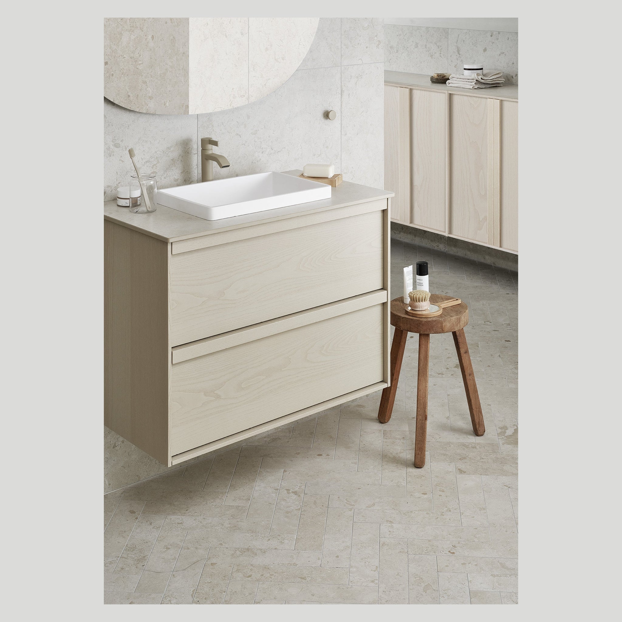 Bathroom Vanity H2 Greige