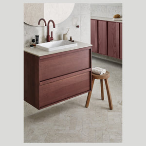 Bathroom Vanity H2 Reddish Brown