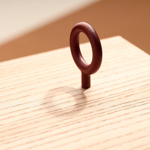 Handle Key Reddish Brown