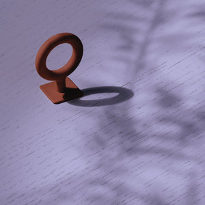 Handle Key Reddish Brown