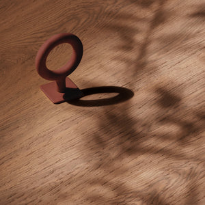 Handle Key Reddish Brown