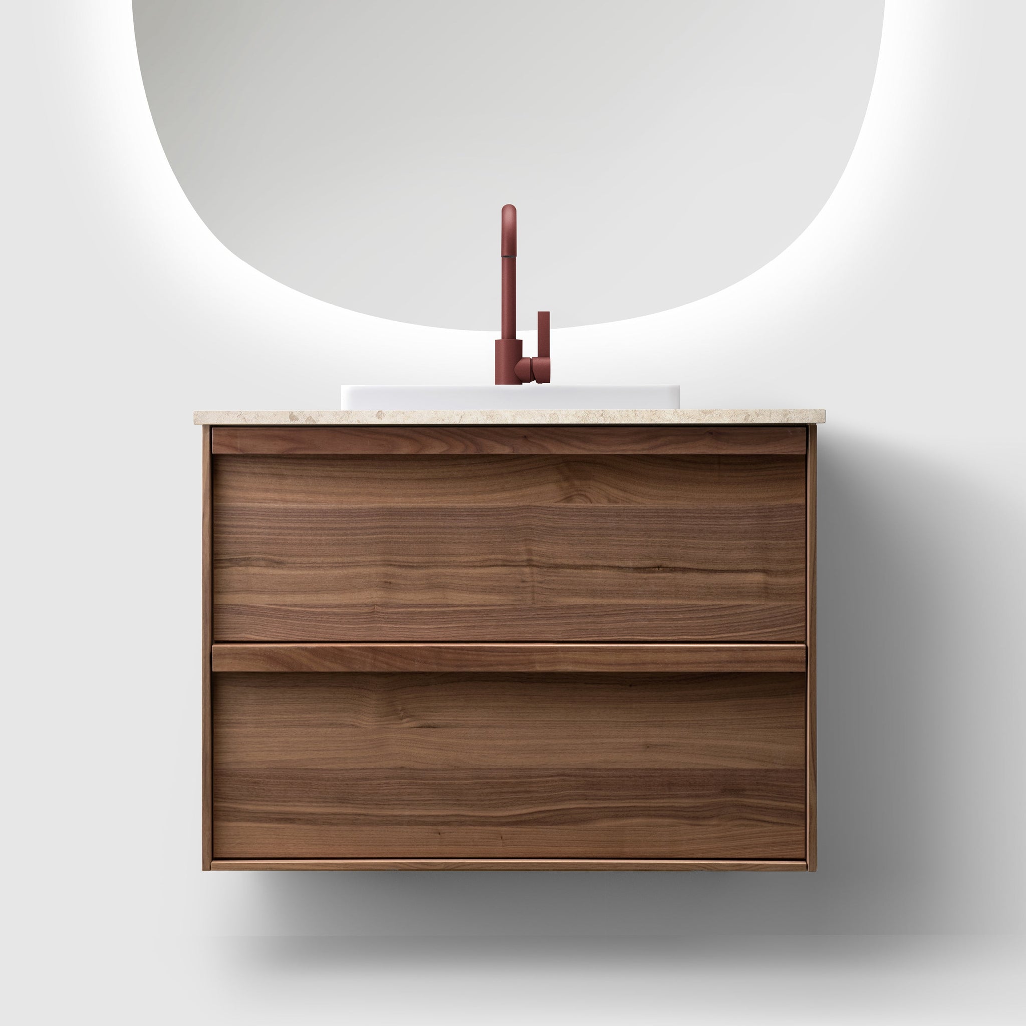 Bathroom Vanity H2 Walnut