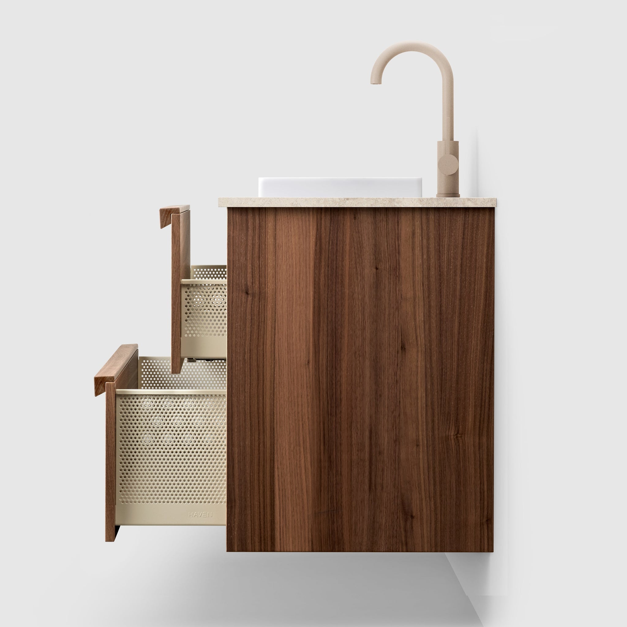 Bathroom Vanity H2 Walnut