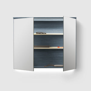 Mirror Cabinet H2 Deep Blue