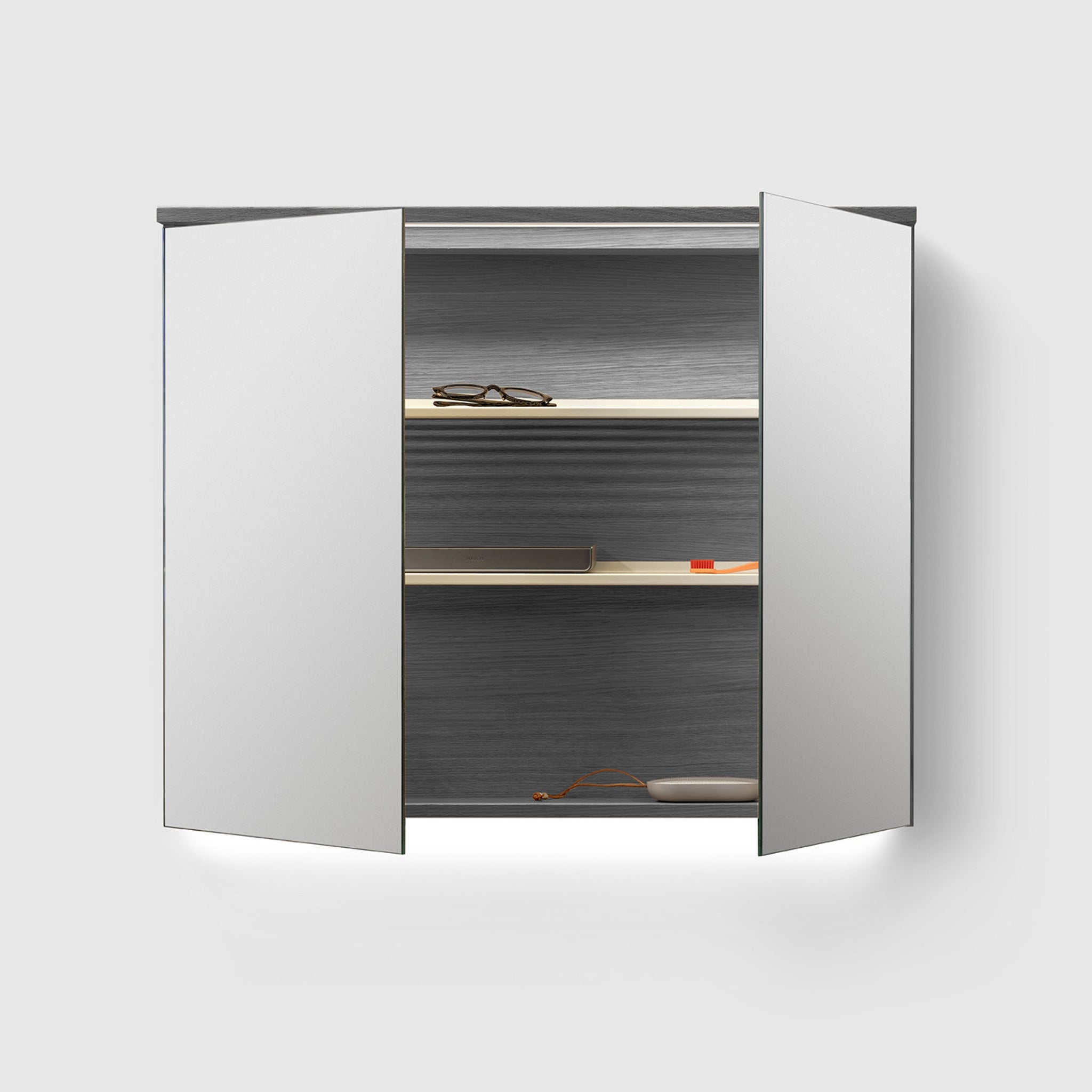 Mirror Cabinet H2 Deep Grey