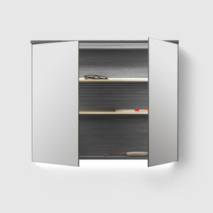 Mirror Cabinet H2 Deep Grey