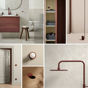 Handle Hide 120 Reddish Brown