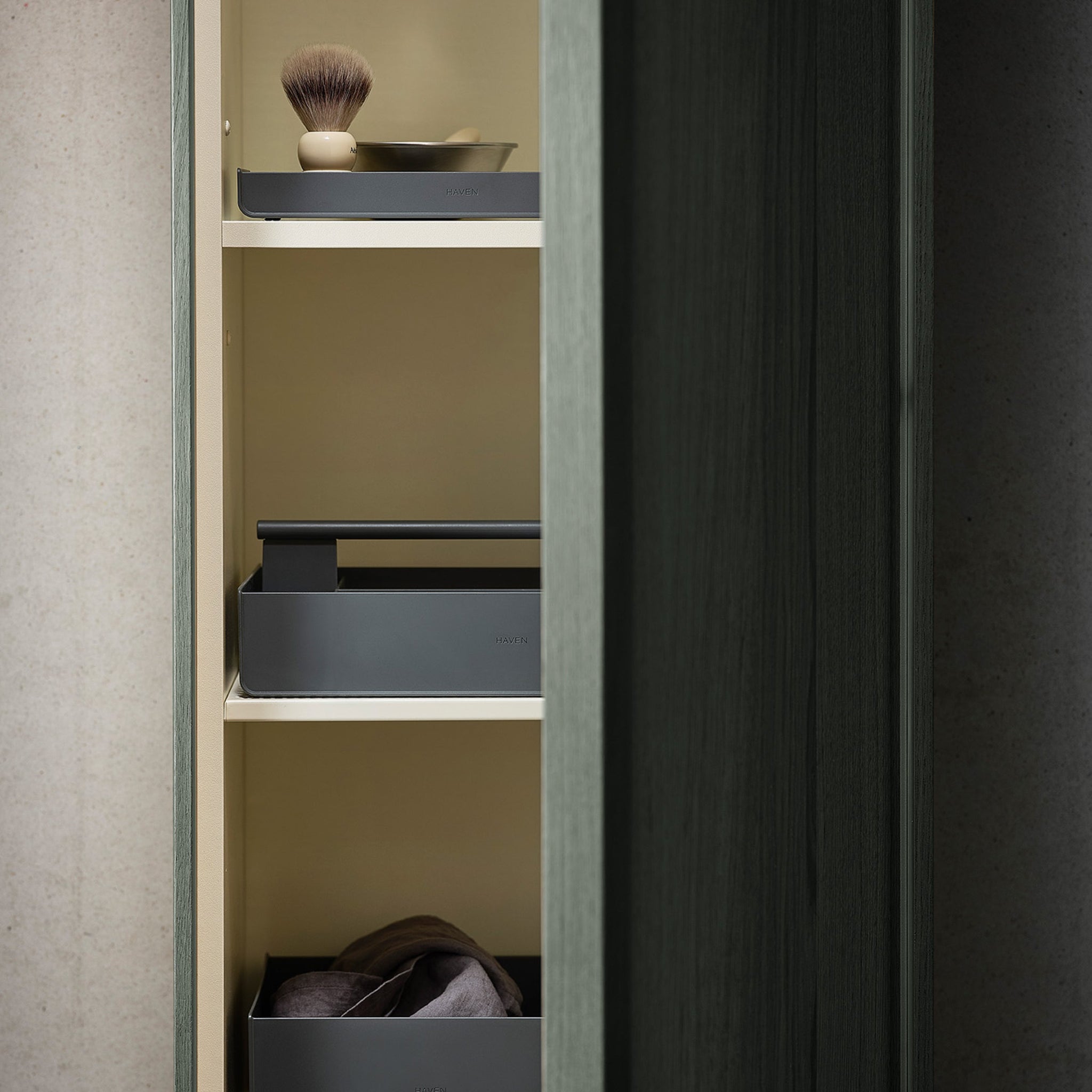 Tall Cabinet H2/tcs32 Ash Green