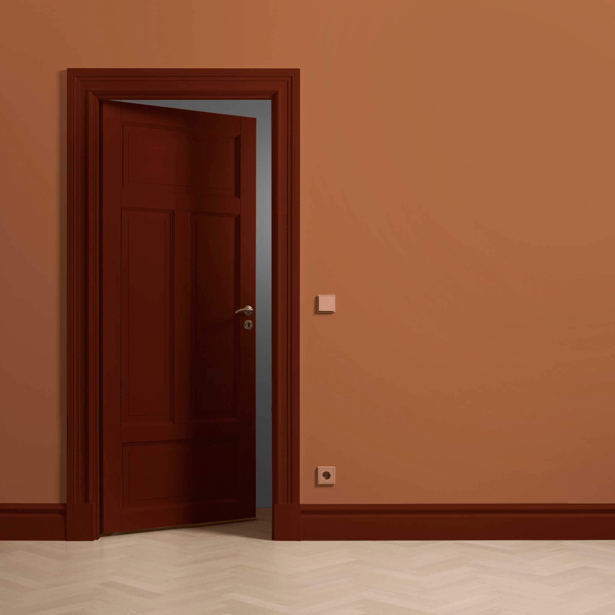 Lacquer Paint Brick Red 05