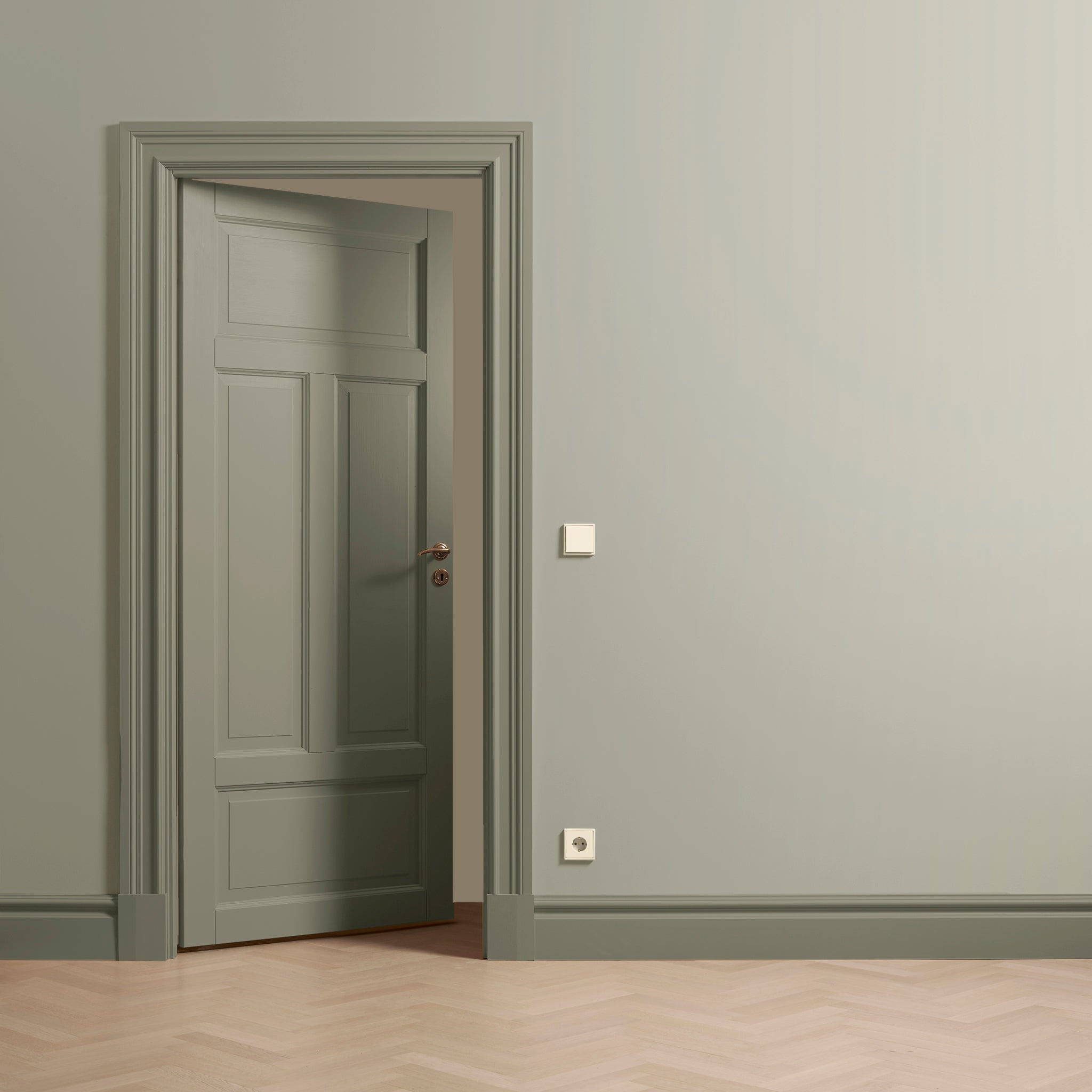Lacquer Paint Green Umber 04