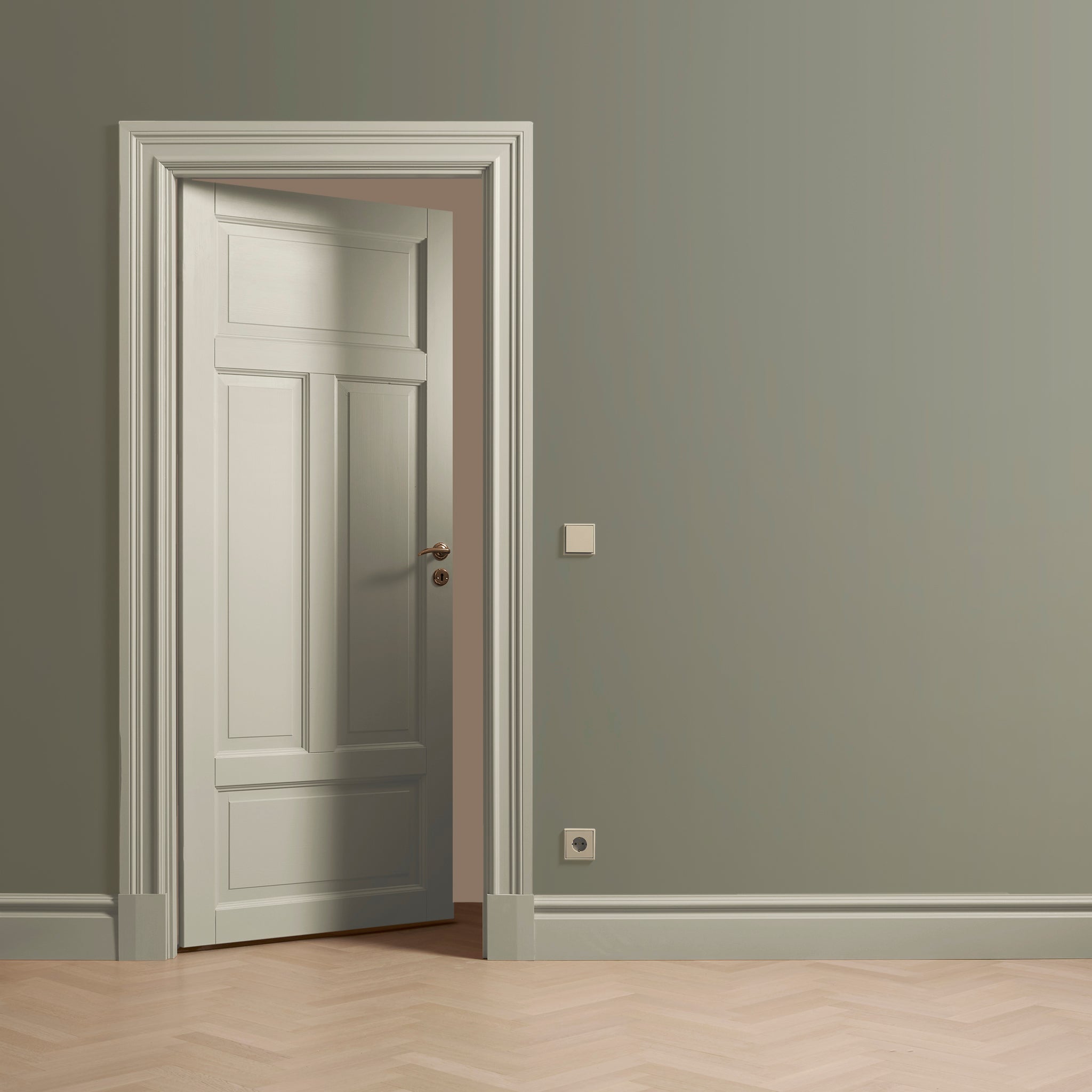 Wall Paint Green Umber 04