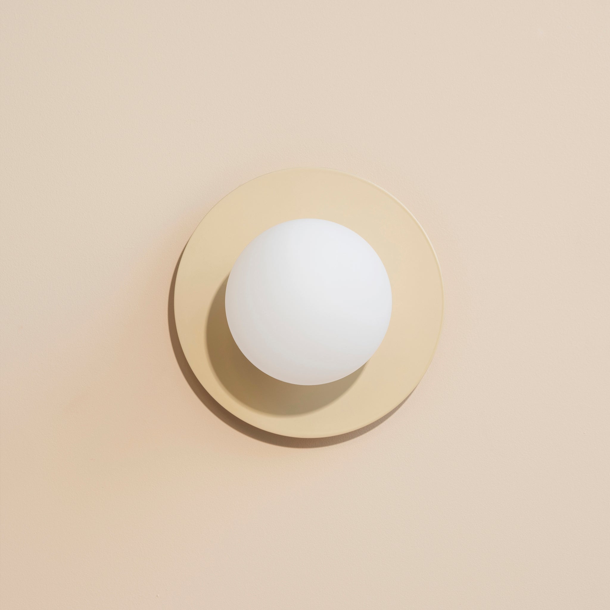 Circle Lamp 200 Creme