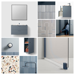 Wall Cabinet H3/c32 Deep Blue