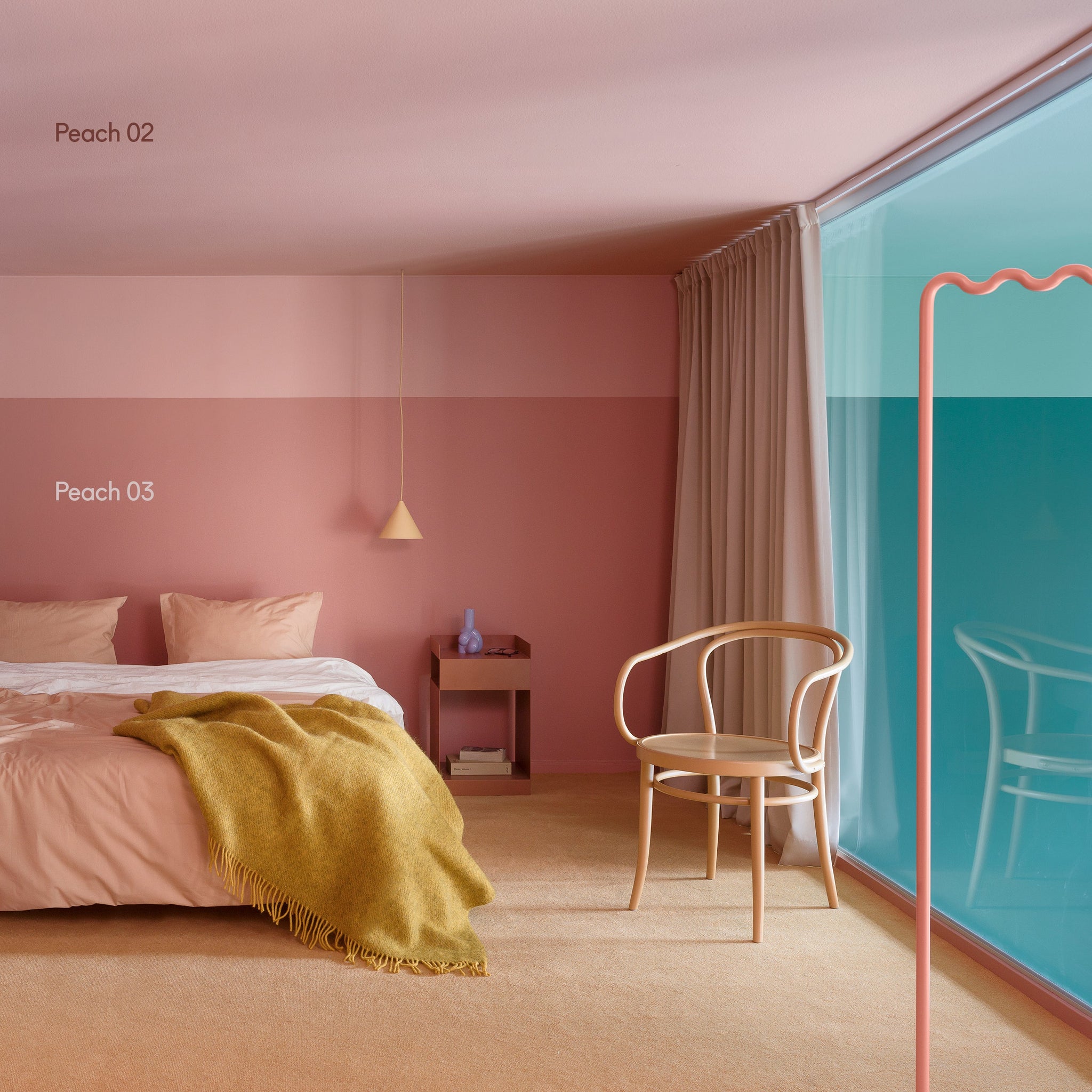 Ceiling Paint Peach 02