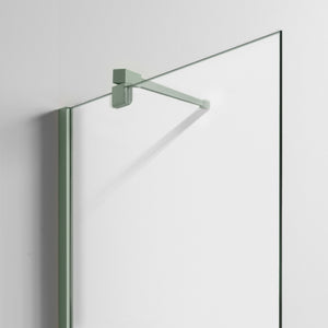 Transparent Shower Glass Green