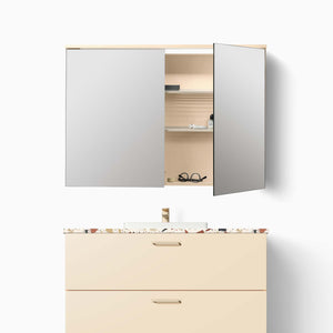 Mirror Cabinet H3 Creme