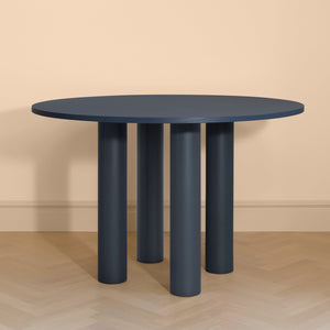 Elephant Round Table Blue Ash Veneer